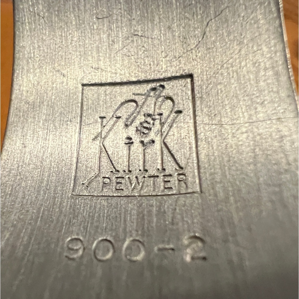 Genuine KIRK pewter bracelet. - Picture 4 of 6